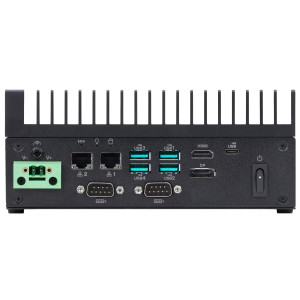 ASUS EBS-S510W Fanless Computer, Intel Core Ultra processor 200U series, DDR5 6400MHz, DP, HDMI, dual-LAN, multiple USB & COM ports, 9-36V DC-in